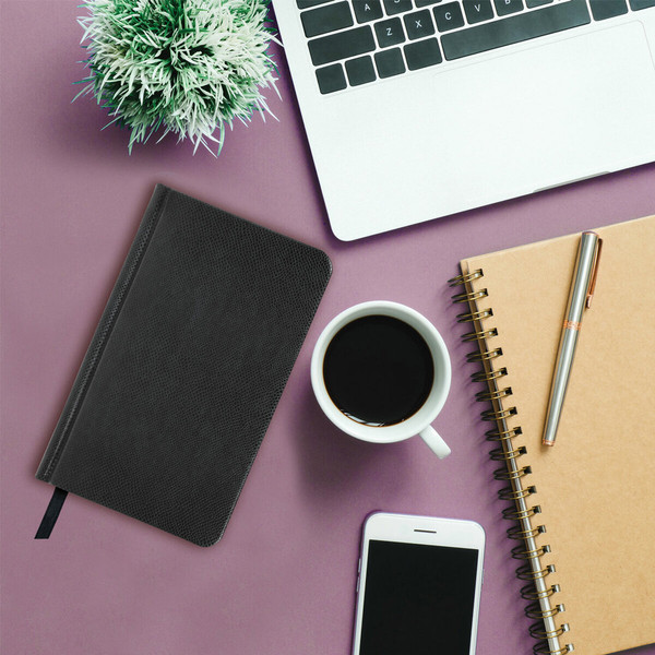 Изображение товара Еженедельник Brauberg Iguana / 114480 (64л, черный)