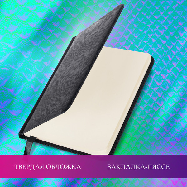 Изображение товара Еженедельник Brauberg Iguana / 114480 (64л, черный)