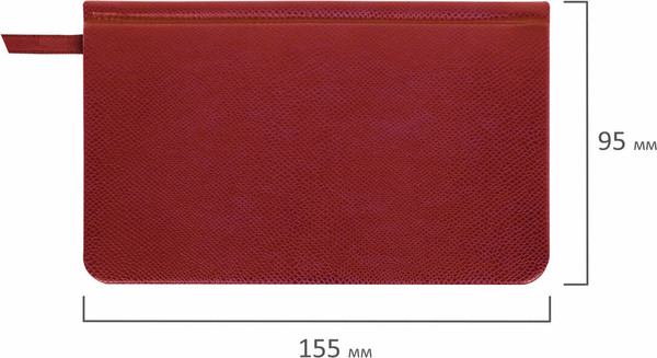 Изображение товара Еженедельник Brauberg Iguana / 114481 (64л, красный)