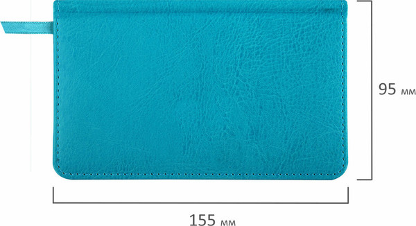 Изображение товара Еженедельник Brauberg Rainbow / 114483 (64л, бирюзовый)