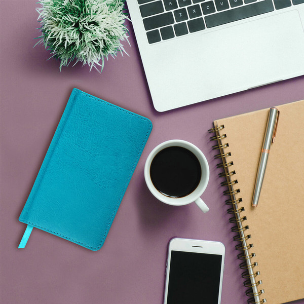 Изображение товара Еженедельник Brauberg Rainbow / 114483 (64л, бирюзовый)