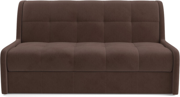 Изображение товара Диван Mebel-Ars Аккордеон Барон №6 НПБ 180x200 (велюр молочный шоколад НВ-178/13)