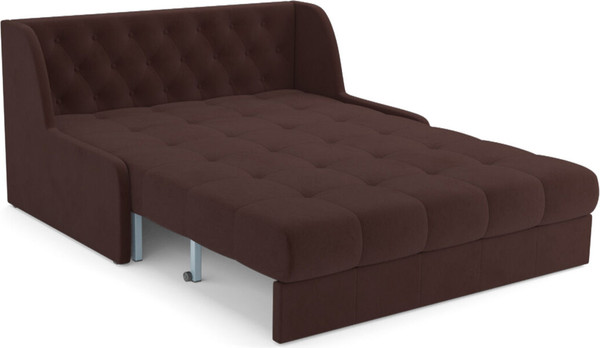 Изображение товара Диван Mebel-Ars Аккордеон Барон №6 НПБ 180x200 (велюр шоколад HB-178/16)