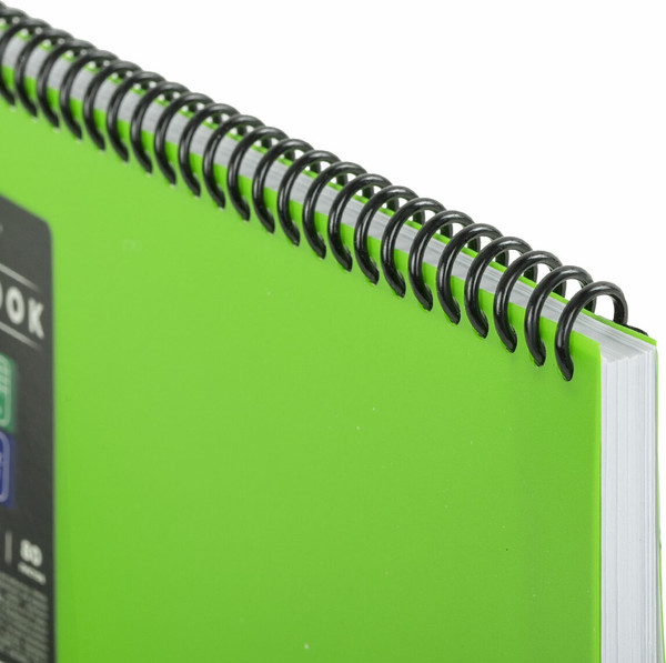 Изображение товара Блокнот Brauberg Metropolis / 115575 (80л, зеленый)