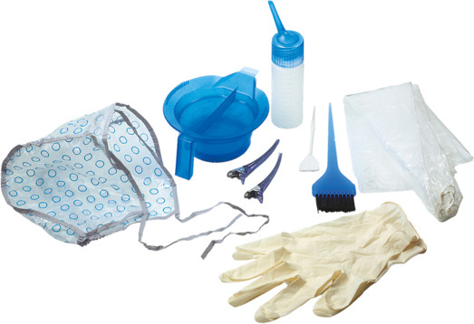 Изображение товара Набор для окрашивания волос Dewal T-1218K2 (9 предметов)