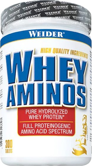 Изображение товара Комплексные аминокислоты Weider Whey Aminos (300 таблеток)