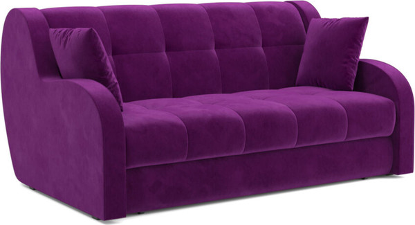 Изображение товара Диван Mebel-Ars Аккордеон Барон НПБ 120x200 (фиолетовый)