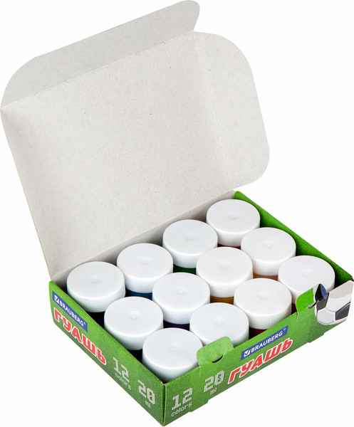 Изображение товара Гуашь Brauberg 192566 (12цв)