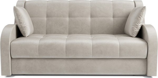 Изображение товара Диван Mebel-Ars Аккордеон Барон НПБ 140x200 (бархат бежевый Star Velvet 6 Light Beige)