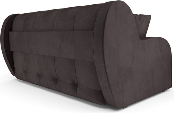 Изображение товара Диван Mebel-Ars Аккордеон Барон НПБ 140x200 (бархат шоколадный Star Velvet 60 Coffee)