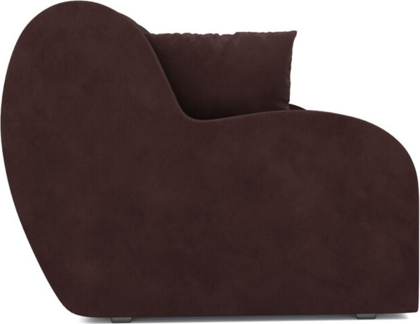Изображение товара Диван Mebel-Ars Аккордеон Барон НПБ 140x200 (велюр шоколад HB-178/16)