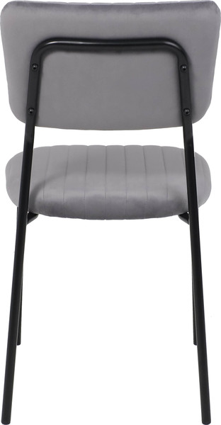 Изображение товара Стул AksHome Rain (серый велюр HLR-20/черный)