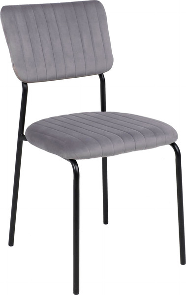Изображение товара Стул AksHome Rain (серый велюр HLR-20/черный)