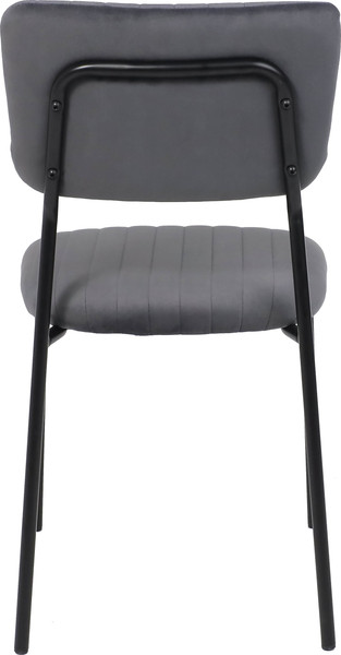 Изображение товара Стул AksHome Rain (темно-серый велюр HLR-21/черный)