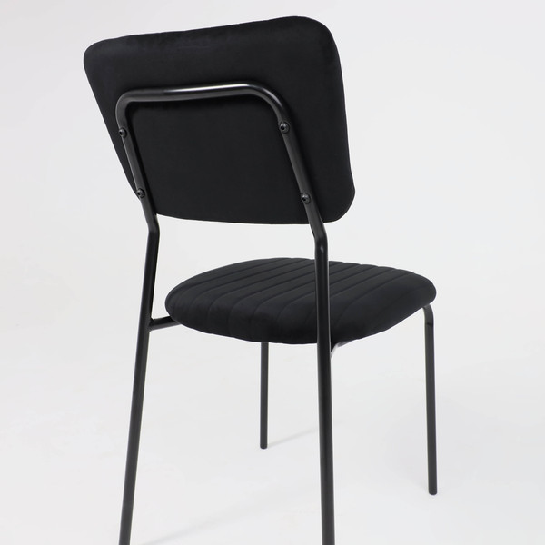 Изображение товара Стул AksHome Rain (черный велюр HLR-66/черный)
