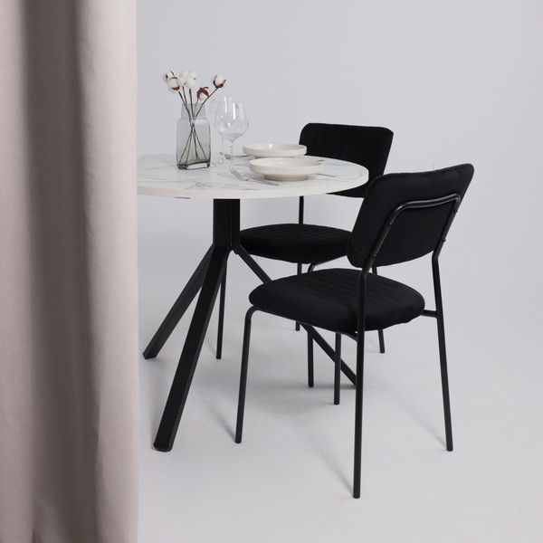 Изображение товара Стул AksHome Rain (черный велюр HLR-66/черный)