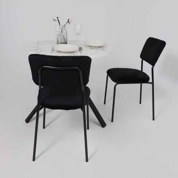 Изображение товара Стул AksHome Rain (черный велюр HLR-66/черный)