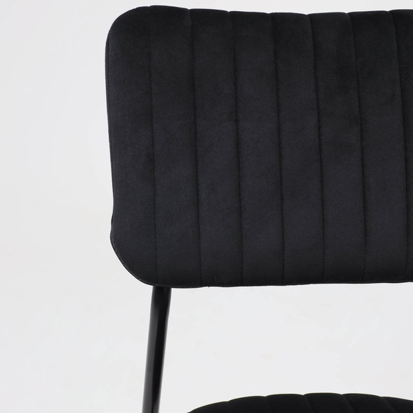 Изображение товара Стул AksHome Rain (черный велюр HLR-66/черный)