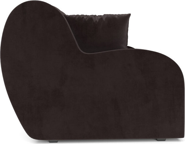 Изображение товара Диван Mebel-Ars Аккордеон Барон НПБ 180x200 (бархат шоколадный Star Velvet 60 Coffee)