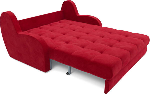 Изображение товара Диван Mebel-Ars Аккордеон Барон НПБ 180x200 (красный кордрой)