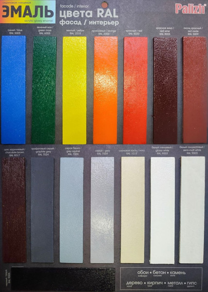 Изображение товара Эмаль Palizh Глянцевая (1кг, красное вино)