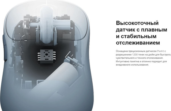 Изображение товара Мышь Xiaomi Wireless Mouse 3 / BHR8912GL (белый)