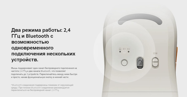 Изображение товара Мышь Xiaomi Wireless Mouse 3 / BHR8912GL (белый)