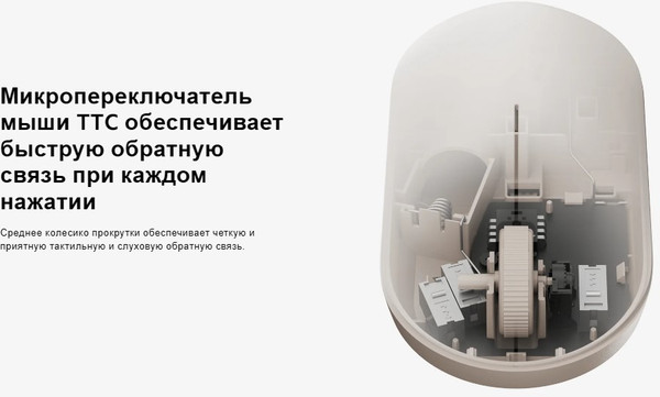 Изображение товара Мышь Xiaomi Wireless Mouse Lite 2 / BHR8915GL (белый)