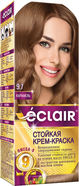 Изображение товара Крем-краска для волос Eclair 9.7 (карамельный)