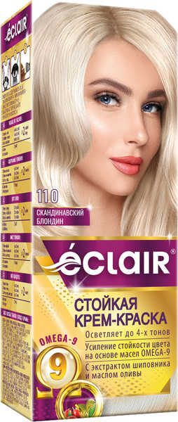 Изображение товара Крем-краска для волос Eclair 11.0 (скандинавский блондин)