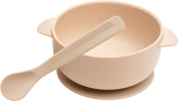 Изображение товара Набор посуды для кормления Beola baby HSB-04 (бежевый)