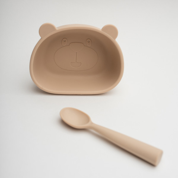 Изображение товара Набор посуды для кормления Beola baby HSB-04/B (бежевый)