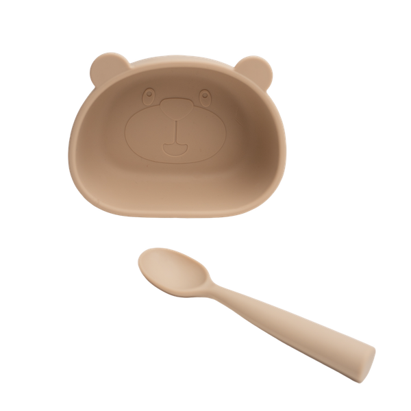 Изображение товара Набор посуды для кормления Beola baby HSB-04/B (бежевый)