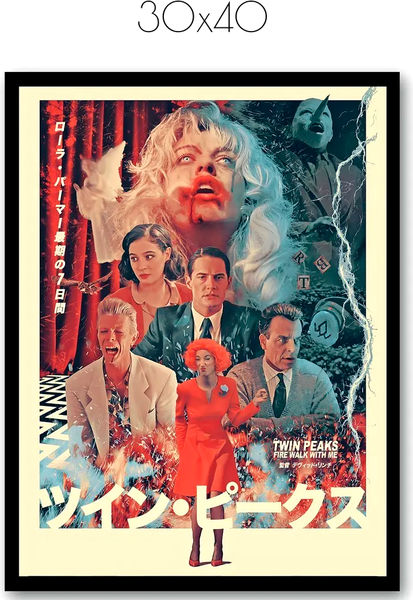 Изображение товара Постер Citydecor Твин Пикс 10 (30x40)