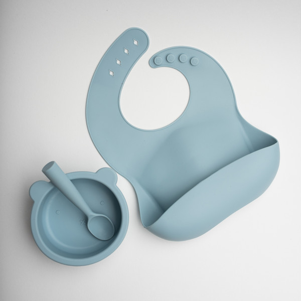 Изображение товара Набор посуды для кормления Beola baby HBB-05 (голубой)