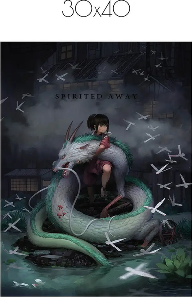 Изображение товара Постер Citydecor Унесенные призраками 7 (30x40)