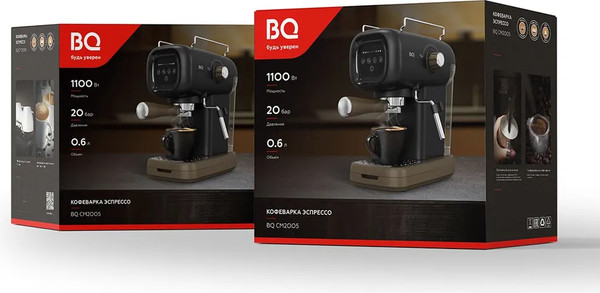 Изображение товара Кофеварка эспрессо BQ CM2005 (черный)