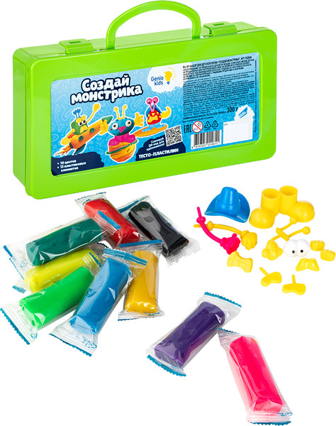 Изображение товара Набор для лепки Genio Kids Создай монстрика / TA2048