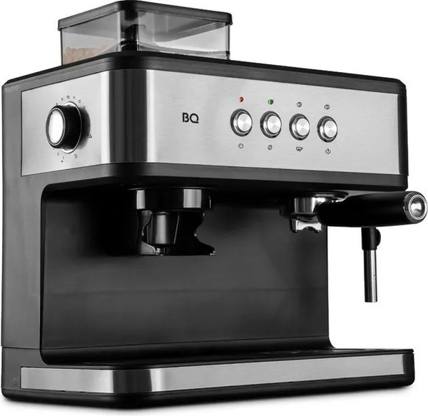 Изображение товара Кофеварка эспрессо BQ CM1003 (сталь/черный)