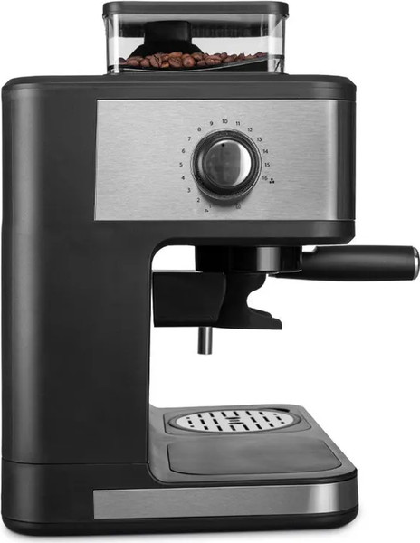 Изображение товара Кофеварка эспрессо BQ CM1003 (сталь/черный)