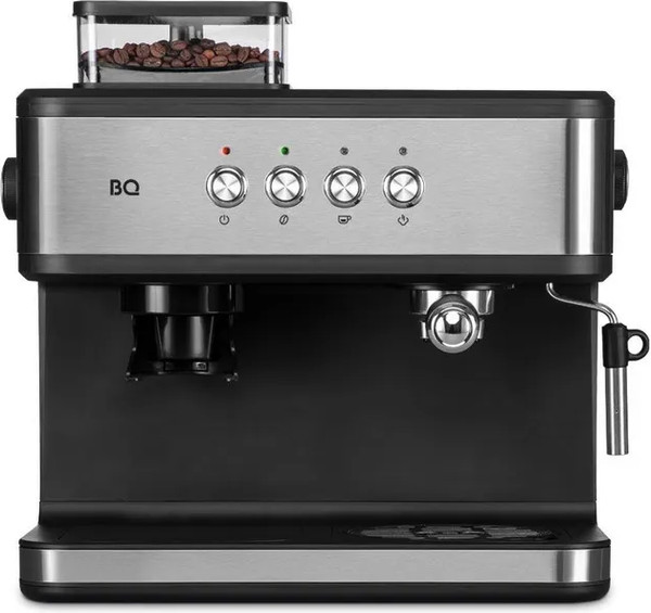 Изображение товара Кофеварка эспрессо BQ CM1003 (сталь/черный)