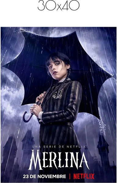 Изображение товара Постер Citydecor Wednesday 5 (30x40)