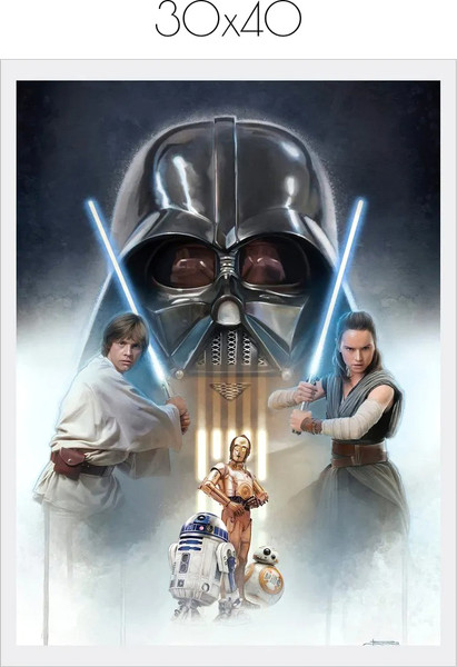 Изображение товара Постер Citydecor Звездные воины 19 (30x40)