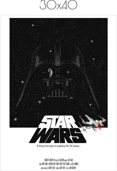 Изображение товара Постер Citydecor Звездные воины 5 (30x40)