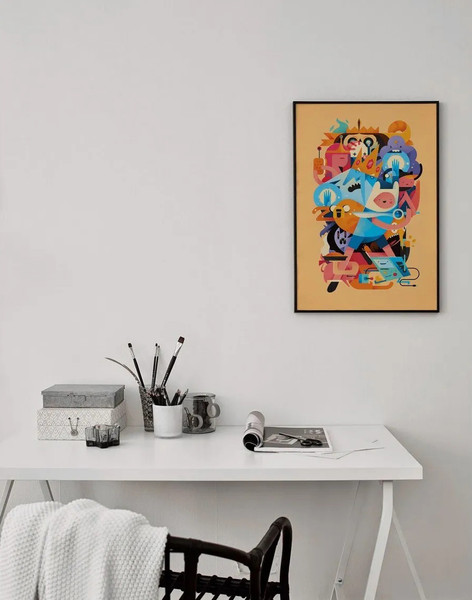 Изображение товара Постер Citydecor Время приключений 2 (40x60)