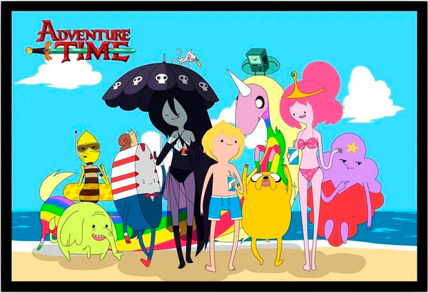 Изображение товара Постер Citydecor Время приключений 3 (40x60)