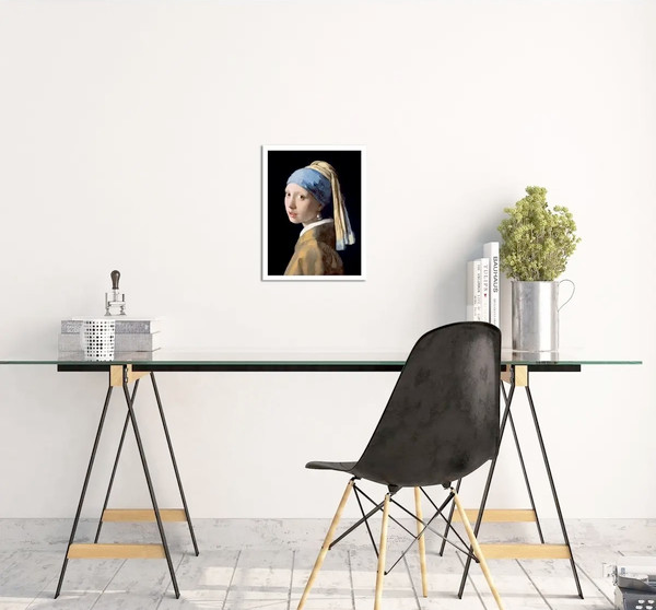 Изображение товара Постер Citydecor Девушка с жемчужной сережкой. Ян Вермеер (30x40)