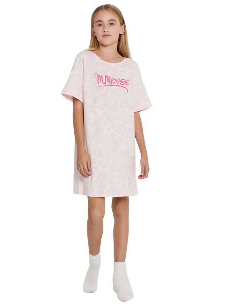 Изображение товара Сорочка детская Mark Formelle 577717 (р.116-60, граффити на розовом)