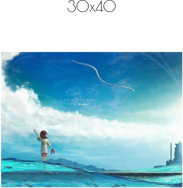 Изображение товара Постер Citydecor Унесенные призраками 9 (30x40)