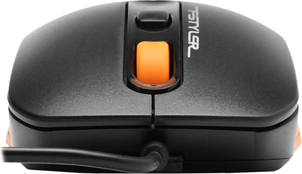 Изображение товара Мышь A4Tech Fstyler FM10S (черный/оранжевый)